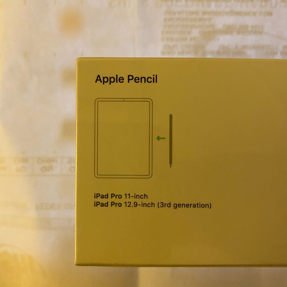 Apple Pencil 2nd generation, NEW